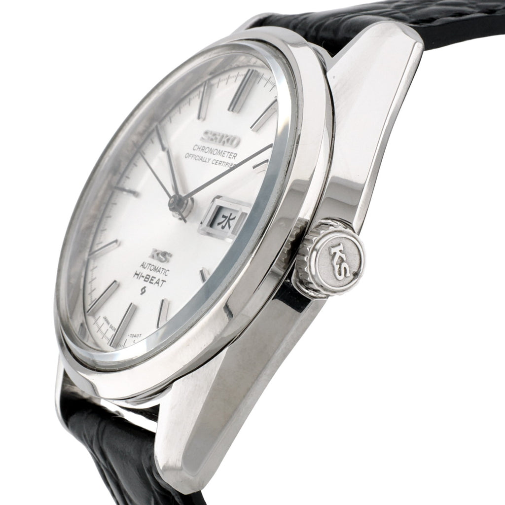 King Seiko Chronometer 5626-7040 One-Piece Case Automatic Winding Overhauled, Manufactured 1972