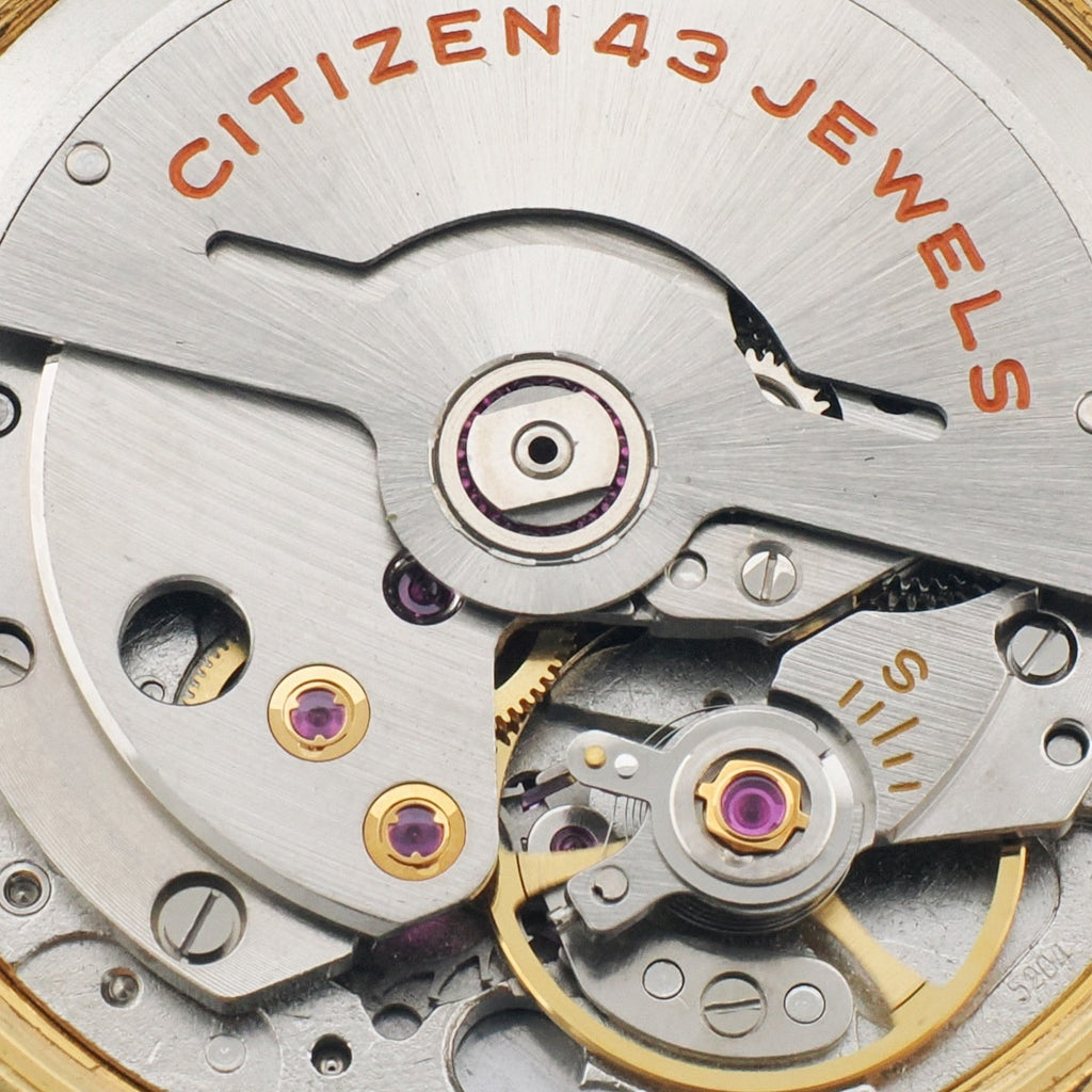 Citizen Crystal Seven 43 Jewels Gold Filled ACSF2924-Y Cal.5204 Automatic Winding Overhauled Manufactured in 1967