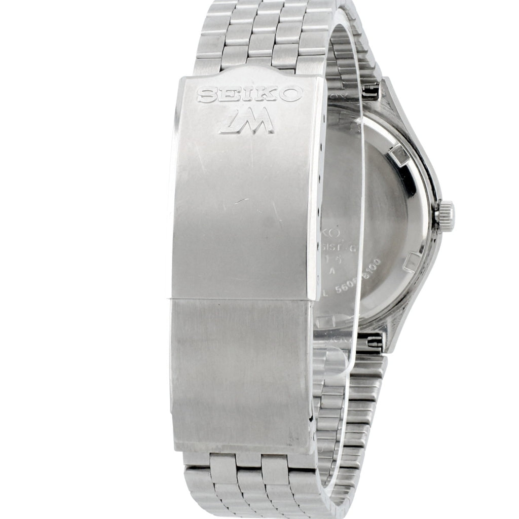 Seiko Lord Matic 5606-8100 Gold Dial Screw-back Automatic OH 1975