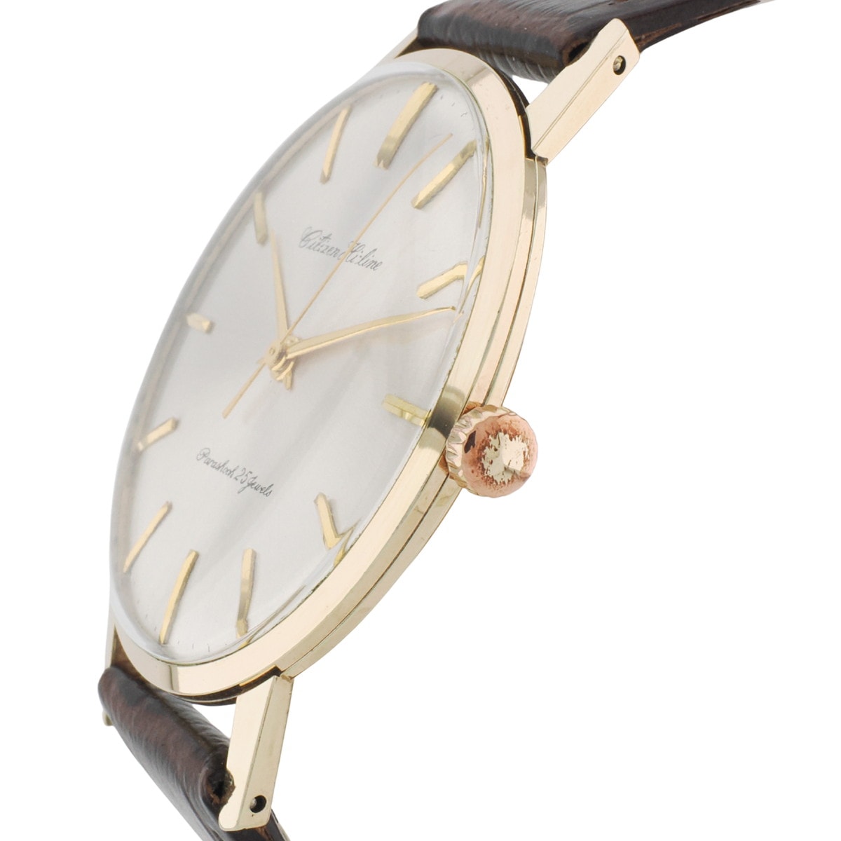 Citizen HILINE HL51507081 14K Gold Filled, 25 Jewels, Manual Wind, Overhauled, Manufactured 1962 (Showa 37)