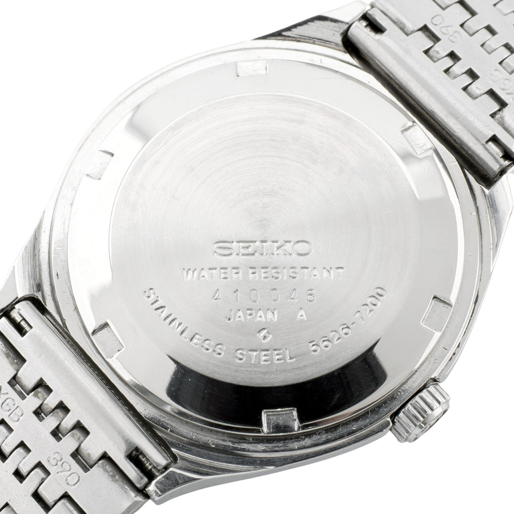 King Seiko 5626-7200, green gradation dial, triple-faceted crystal, automatic, serviced, manufactured in 1974 (Showa 49)
