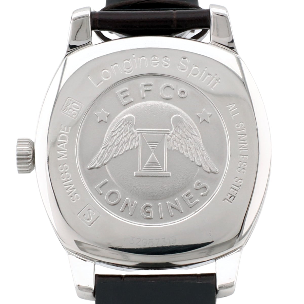 Longines Spirit Ref.L2.699.4, white dial, Cal.L619.2 (ETA2892A2) automatic, serviced, original buckle, pre-owned