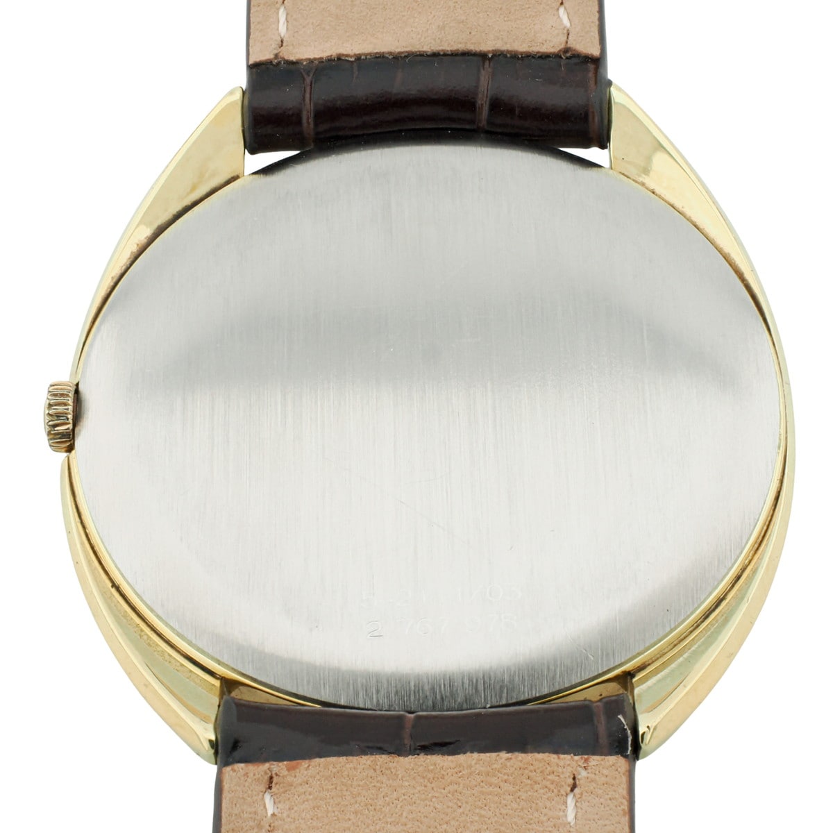 Universal Genève Ref. 542111/03, gold-plated, original buckle, Cal. 42, 17 jewels, manual-wind, serviced, circa 1970.