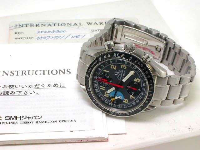オメガ スピードマスター 3520-53 トリプルカレンダー マーク40 AM/PM 自動巻 OH済 USED
