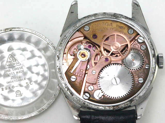 オメガ 名機30mmキャリバー Cal.284 手巻 1958年