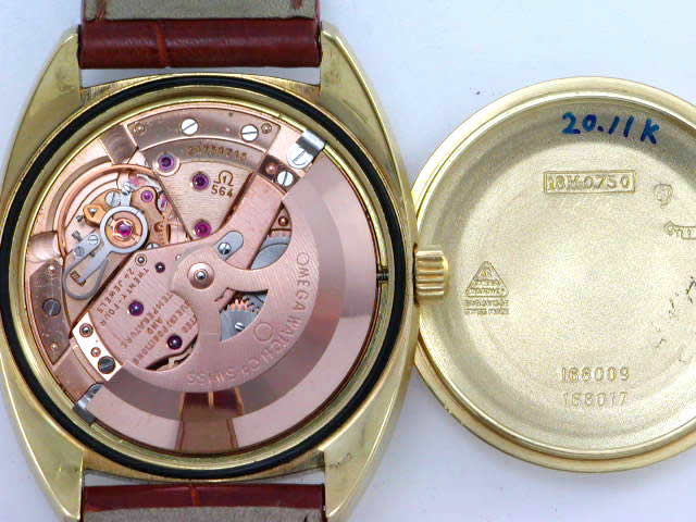 オメガ コンステレーション 18K金無垢 Cal.564 自動巻 1970年代