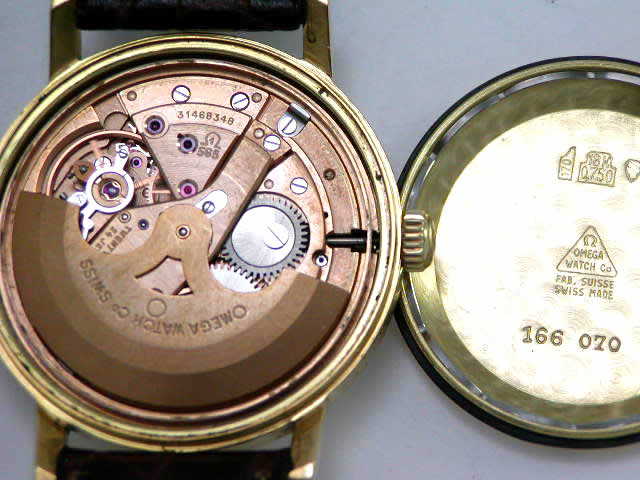 オメガ ジュネーブ 18K 金無垢 Cal.565 自動巻 1960年代