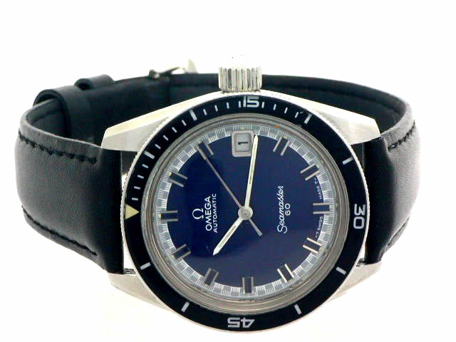 オメガ シーマスター60 166.062 自動巻 Cal.585 OH済 1970年代