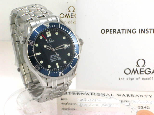 オメガ シーマスター プロダイバーズ300 2531.80 自動巻 OH済 USED　