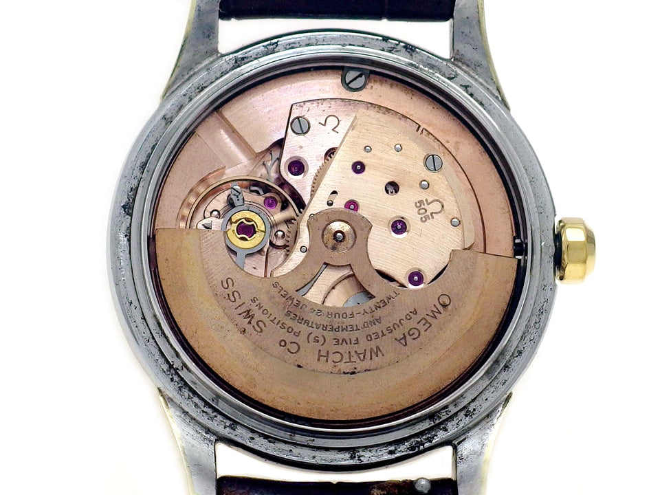 オメガ コンステレーション 2852-13 SC Cal.505 12角 CAPGOLD 自動巻 OH済 1959年製