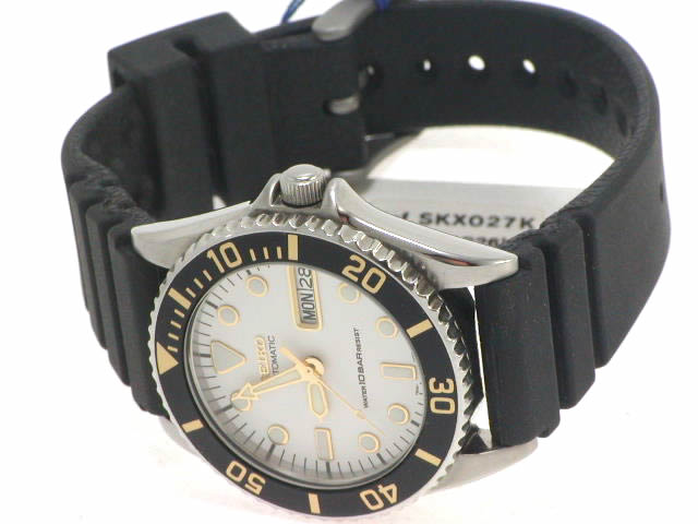 セイコー オートマチック 100M SKX027K 自動巻 デッドストック　