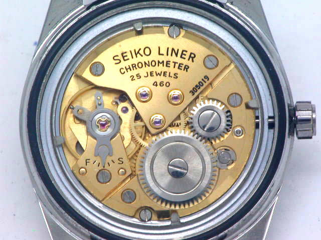 セイコー ライナー クロノメーター 46999 Cal.460 手巻 OH済 昭和39年製