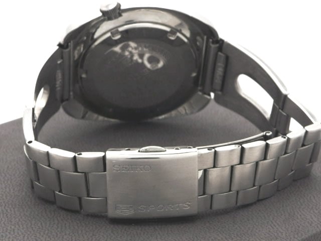 セイコー 5スポーツ復刻版 7S36-0050 オレンジ 自動巻 OH済 USED