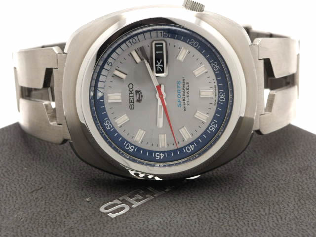 セイコー 5スポーツ復刻版 7S36-0050 自動巻 OH済 USED