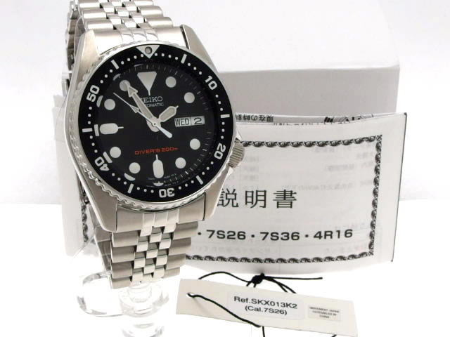セイコー ダイバーズ SKX013K2 自動巻 USED