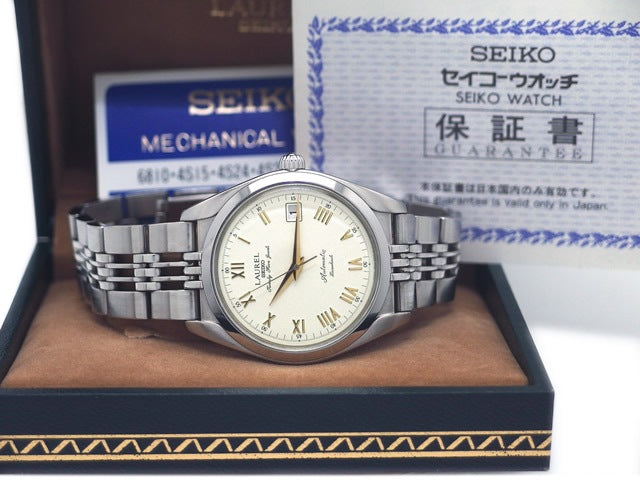 セイコー ローレル 4S15-0020 自動巻 OH済 1990年代 USED