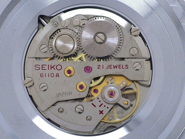 セイコー 鉄道時計 北総 6110-0010 21石手巻 OH済 昭和51年製