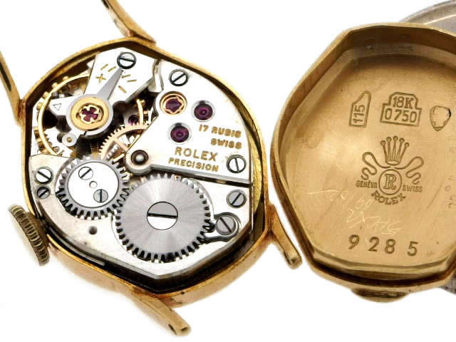 ロレックス 18KYG プレシジョン Ref.9285 1940年代 OH済
