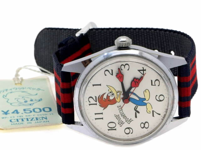 シチズン ウッディウッドペッカー 0950-15 手巻 OH済 昭和40年代