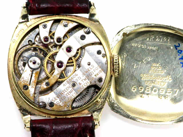 ロンジン14KGF スモールセコンド 手巻き 1940年代　
