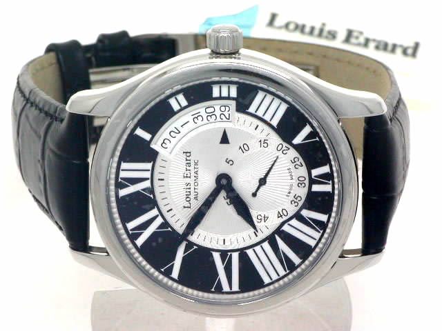 ルイ・エラール 92300 AA02 アンシメトリー デイト 自動巻 並行輸入品