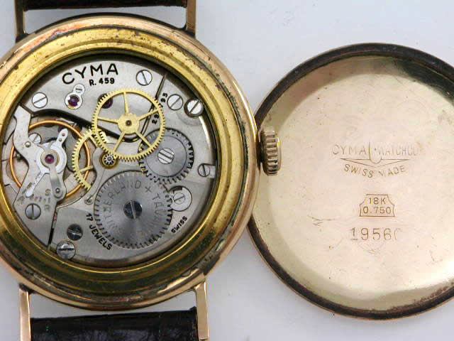 シーマ 18金無垢 手巻 1950年代