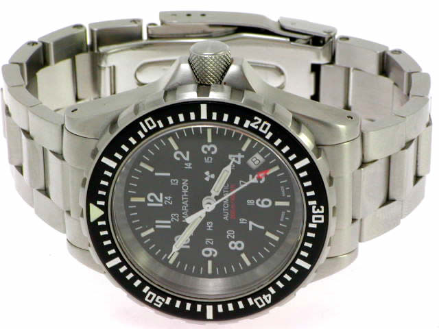 マラソン 軍用 300mダイバー 自動巻 径41mm USED