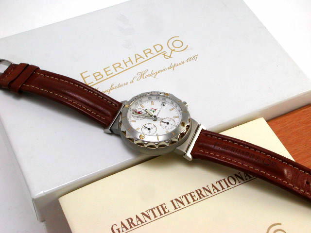 エベラール フィレッチェ トリコローリ 32020 自動巻 レマニア搭載 USED