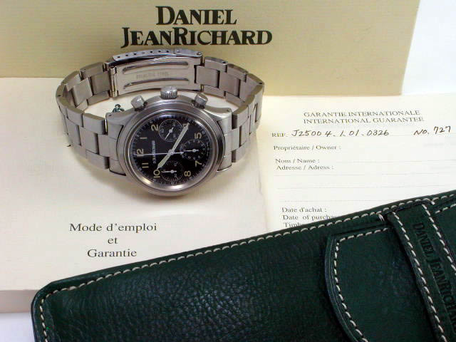 ジャン リシャール クロノグラフ 自動巻 USED 箱付