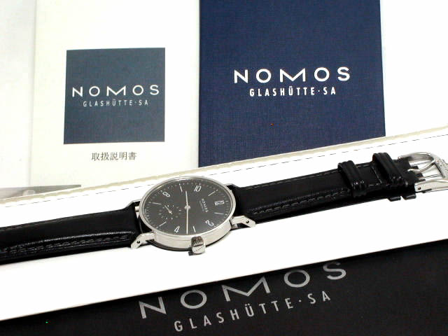 ノモス タンジェント TN1731B2 手巻き USED 美品　