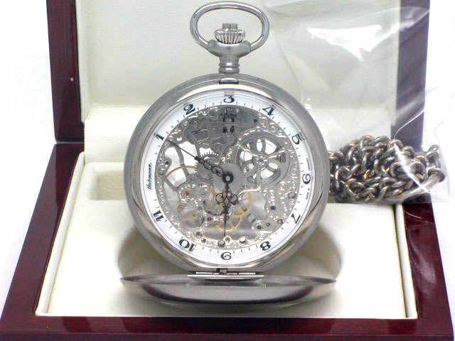 ハッフマン スケルトン 懐中時計 Ref.31907CAOH 手巻 USED 手巻 USED