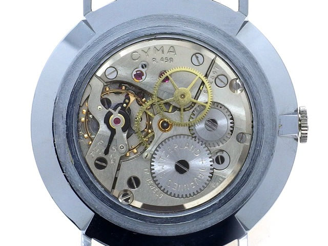 シーマ CYMAFLEX Cal.R459 17石手巻 OH済 スイス製 1950年代 Cyma