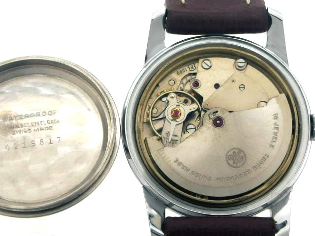 モーリス GF Cal.10 1/2 CD 17石 自動巻 OH済 1950年代　