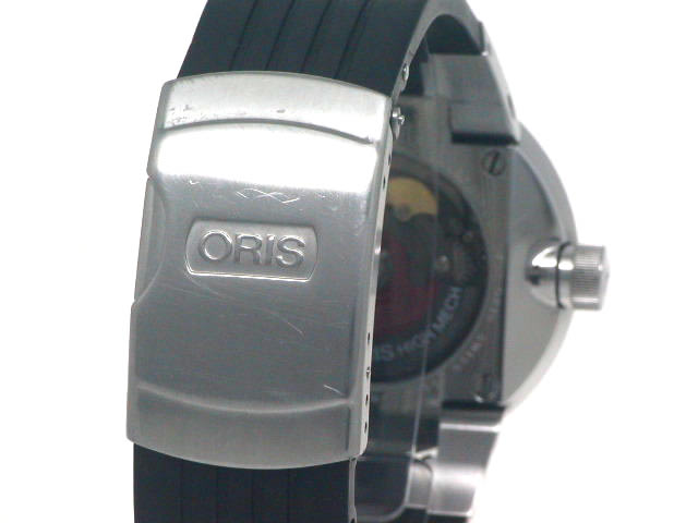 オリス ウィリアムズF1チーム スケルトンエンジン 733 7560 4114RS 自動巻 OH済 USED