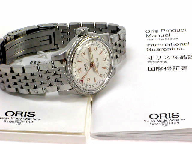 オリス ビッグクラウン ポインターデイト 36mm 754 7551 4061M USED　