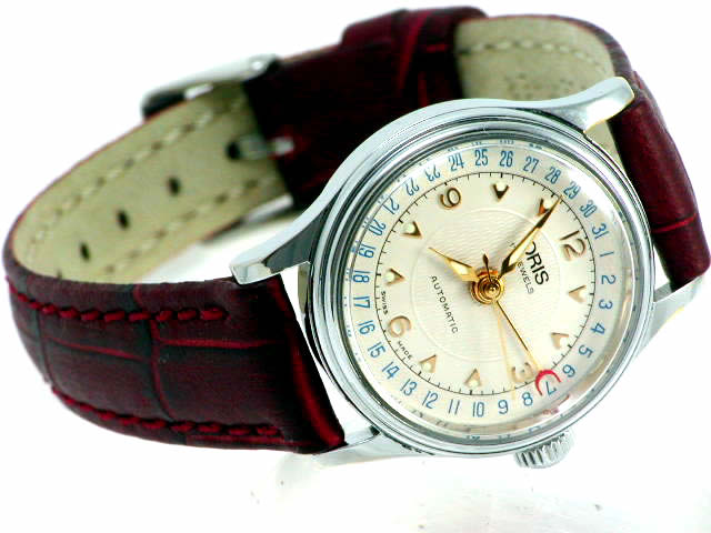 オリス ポインターデイト 26mm 自動巻 574 7405 USED　