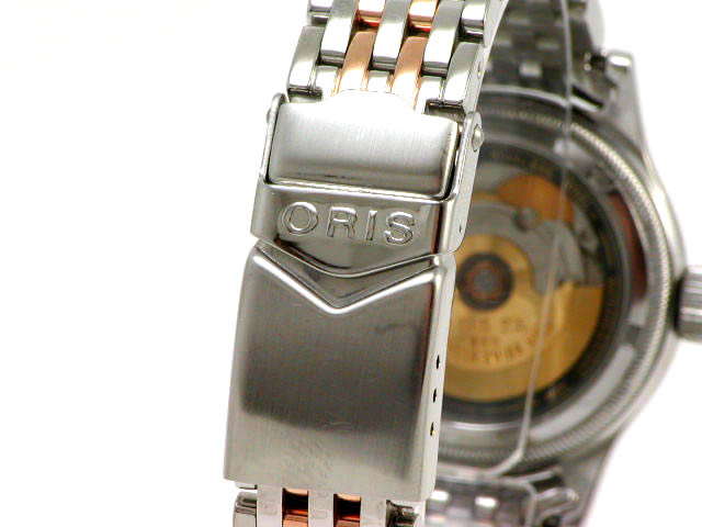 オリス ポインターデイト スモールセコンド 33mm 自動巻 640 7462 USED　