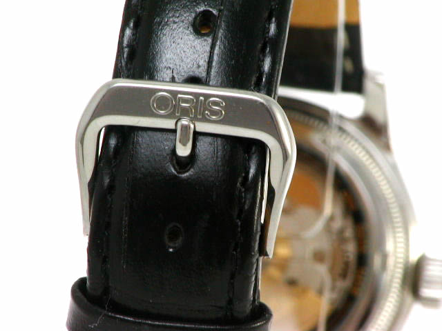 オリス ポインターデイト スモールセコンド 36m 黒文字盤 640 7463B USED Oris