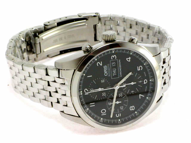 オリス クラシック XXL クロノグラフ 675 7515 40 64 M Oris