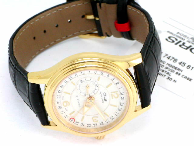 絶盤 オリス クラシック モダン GP 38mm 644 7476 45 61F