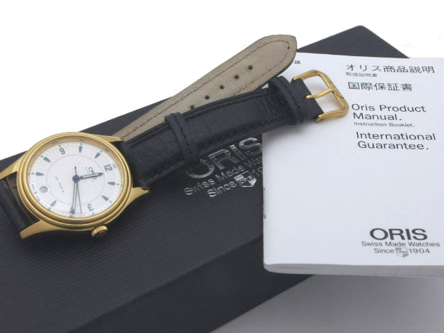 オリス クラシック モダン GP 633 7484 45 61F 自動巻 38mm OH済 USED