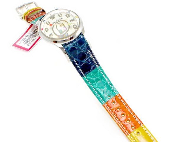 リトモラティーノ フィーノ ボーイズサイズ　マルチカラーベルト F20DBMA 未使用品 Ritmo latino Fino