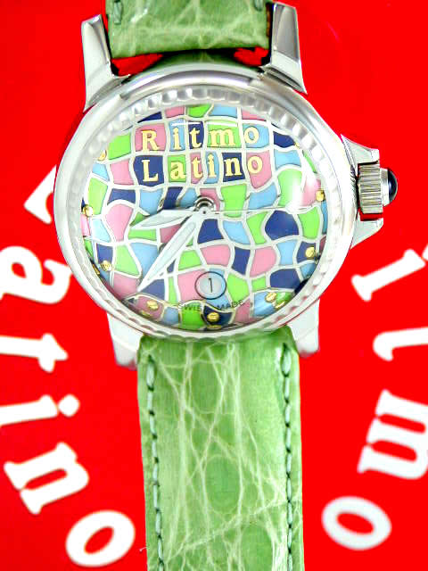 リトモラティーノ モザイク ボーイズ グリーン D3MB99SS-G　Ritmo latino Serie Mosaico