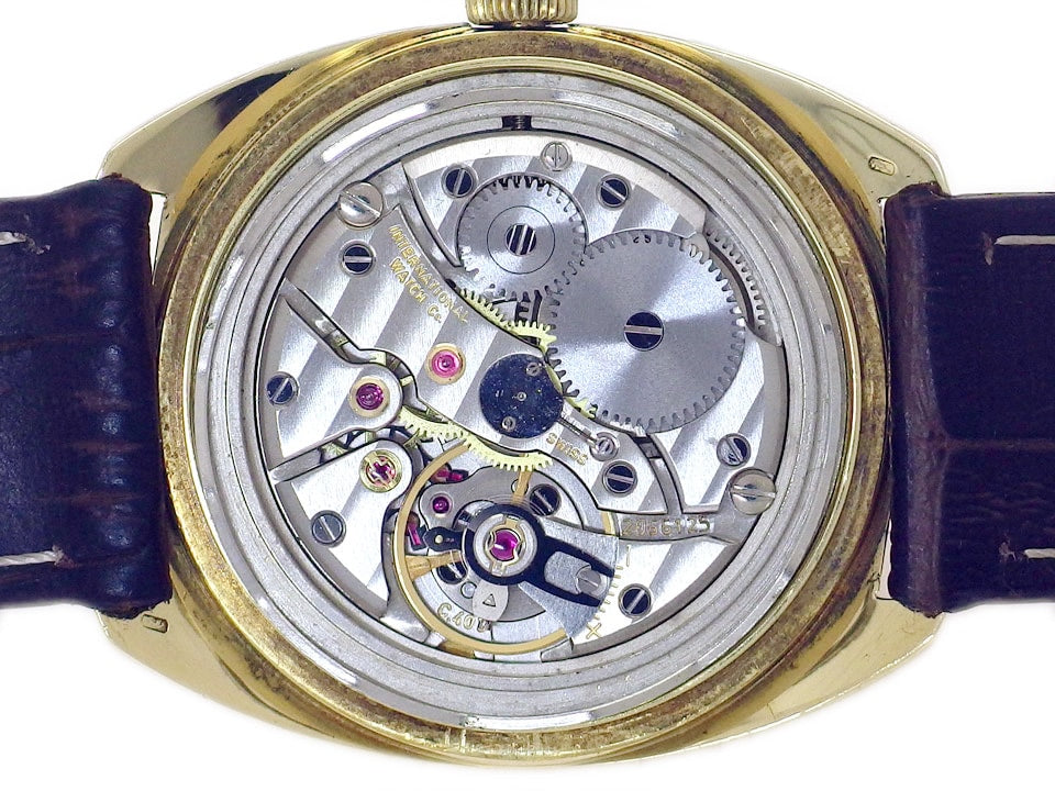 IWC Ref.R1014A 18KYG Cal.403 手巻 魚リューズ OH済 1971年製