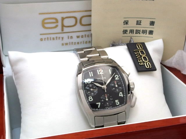 エポス 3292T-BM クロノグラフ 自動巻 OH済 USED