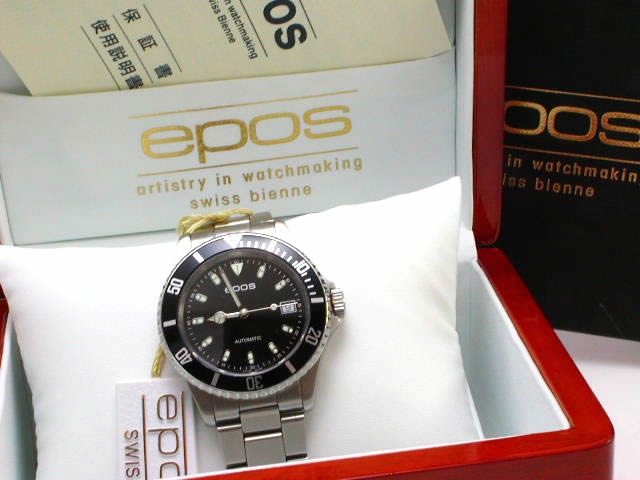 エポス ダイバー 自動巻 3253BKM USED