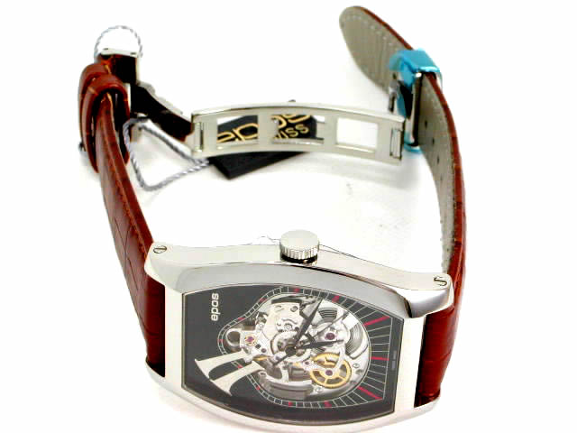 エポス トノー スケルトン ブラック11ダイヤル 3359SQ11BK　