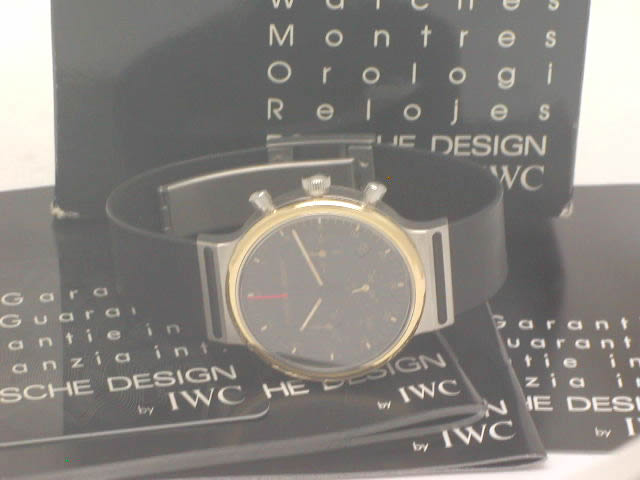 ポルシェデザイン 3720-002 IWC クオーツ クロノグラフ USED