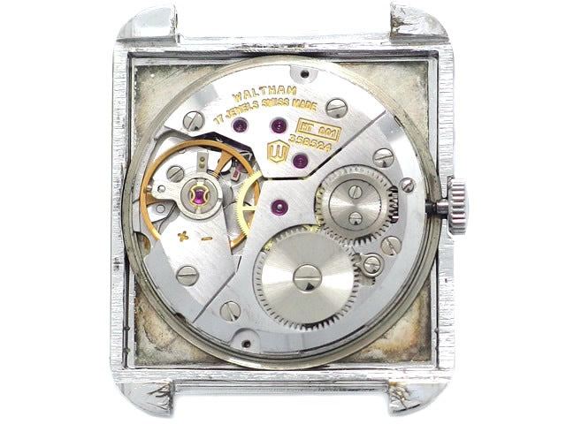 ウォルサム マキシム レクタンギュラー 17石手巻 1970年代