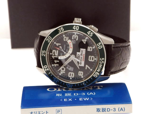 オリエントスタースポーツ  WZ0331EX 自動巻 USED
